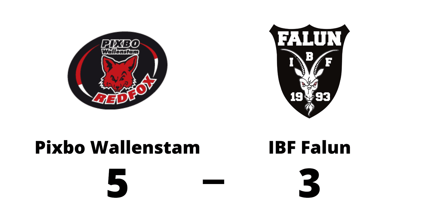 Pixbo dam vann mot IBF Falun dam