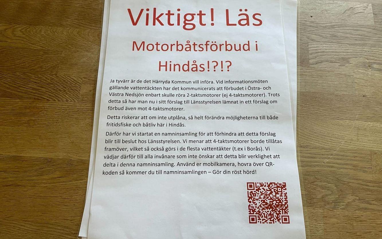 Pappret har han lagt i brevlådor.