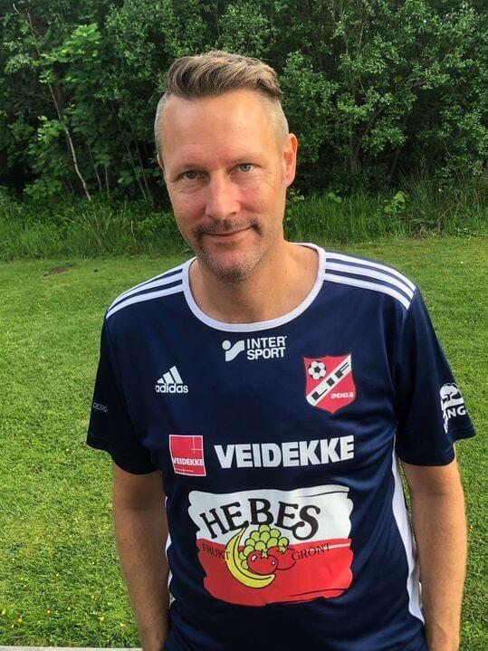 Kenny Sigeskog, huvudtränare Landvetter IF. 