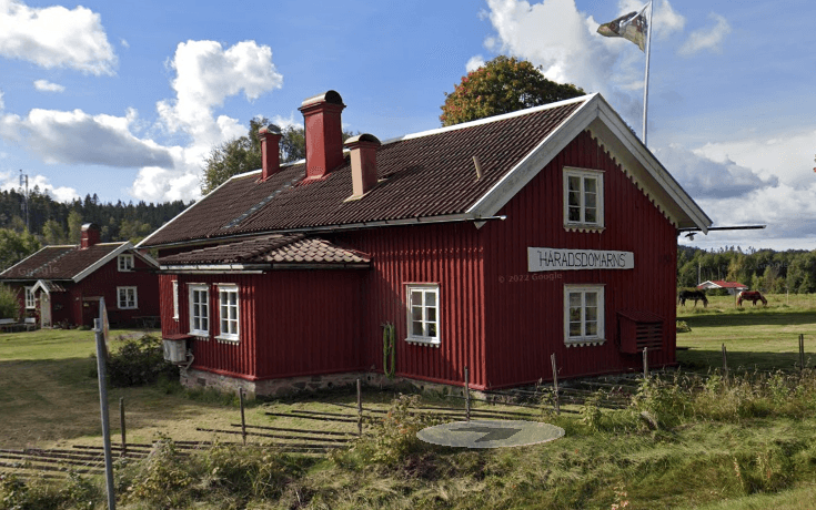 Vårmarknad på Häradsdomaren i Härryda.