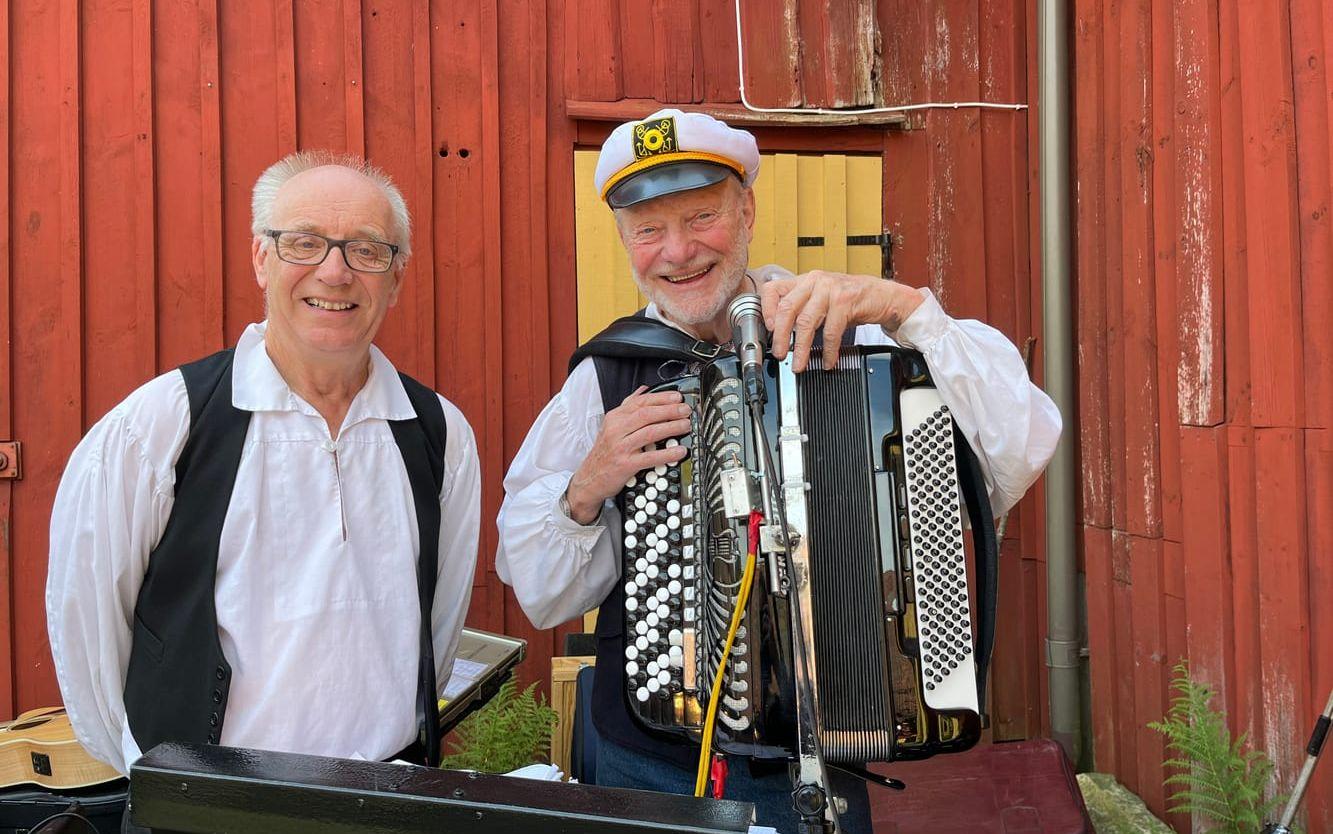 Jonas Bagge och Laggar-Stig Hansson stod för underhållningen. 