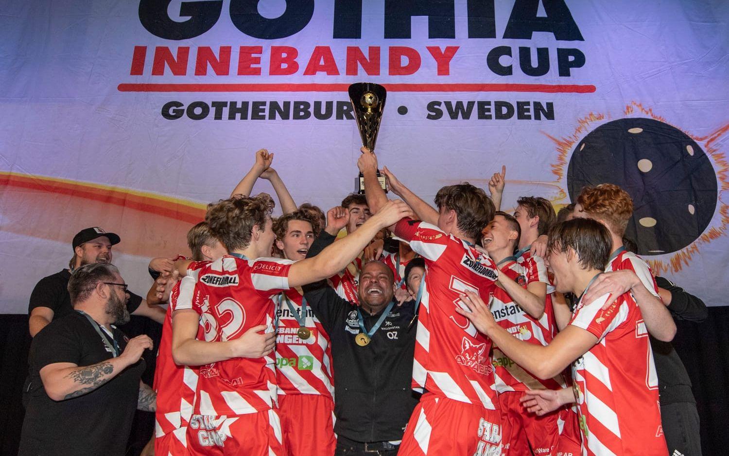 Också Pixbo vann B18-finalen. 