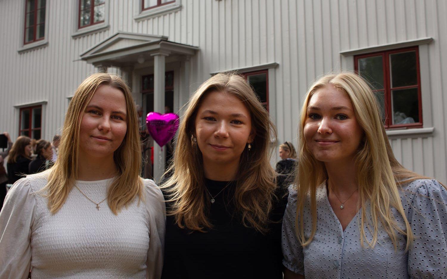 Alice Holm, Molly Kettil och Josefine Lutter har saknat prästgården. 