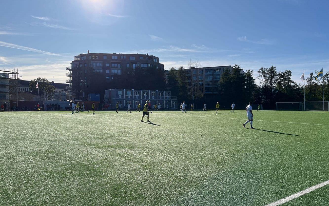 Matchdag på Mölnlycke IP.