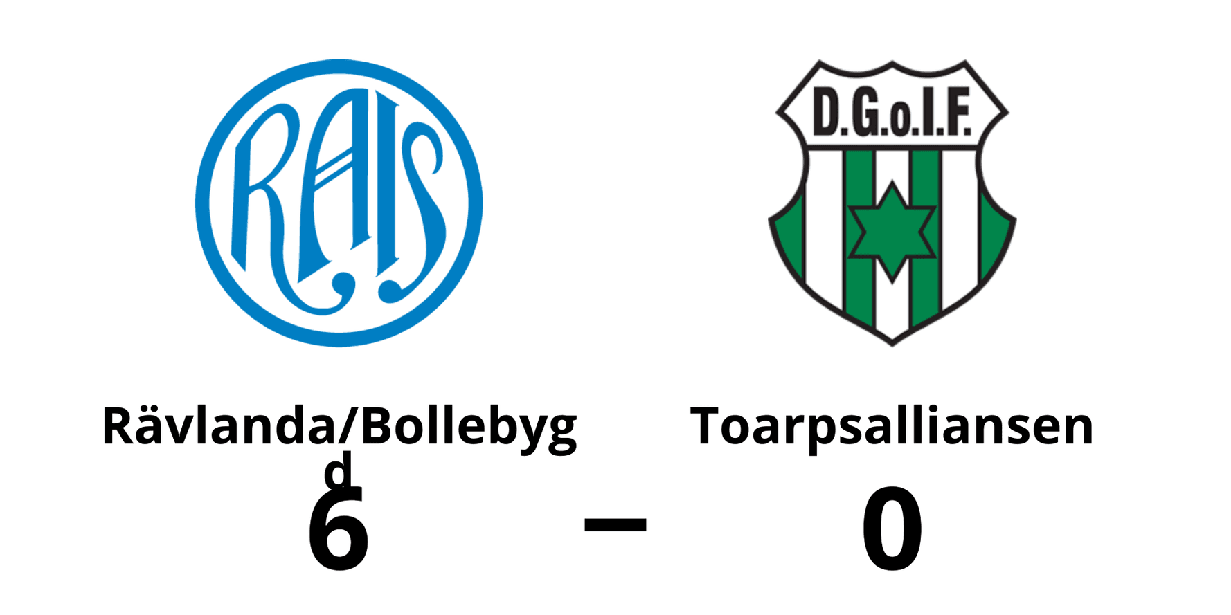 Rävlanda/Bollebygd/Hestrafors vann mot Toarpsalliansen